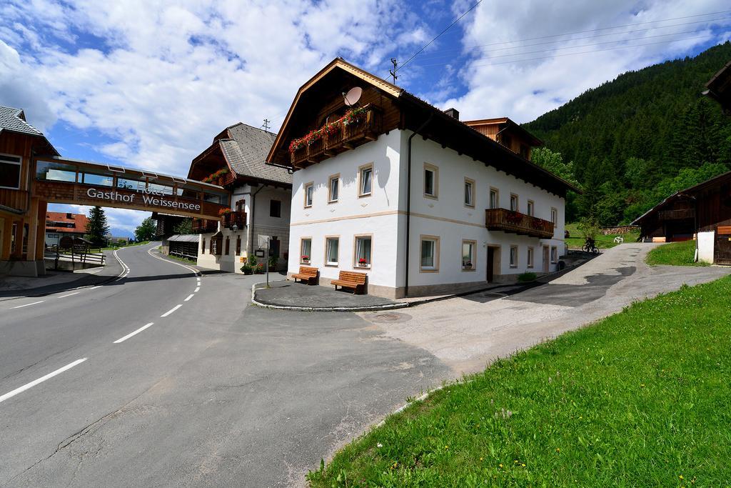 Ferienwohnung Haus Kalt Weissensee Exterior foto